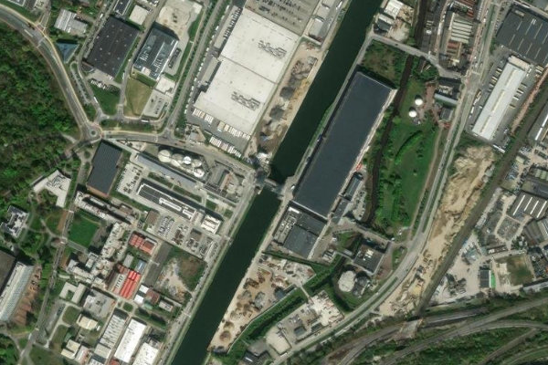 Immagine satellitare dei dintorni di Zenne (Diegem)