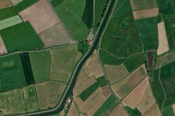Immagine satellitare dei dintorni di Reepdijk (Noordschote)