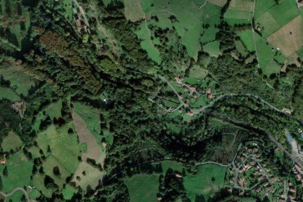 Immagine satellitare dei dintorni di Molinar