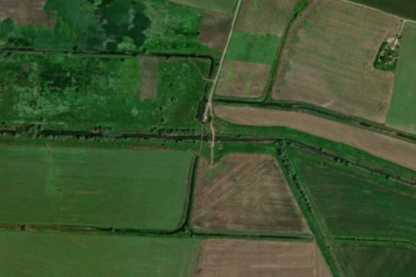 Immagine satellitare dei dintorni di Arkata (Radomir)