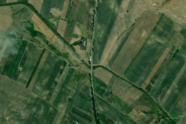 Immagine satellitare dei dintorni di Sitna stream