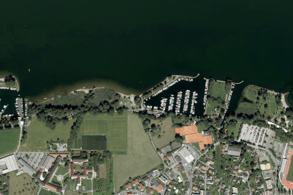 Immagine satellitare dei dintorni di Bregenz