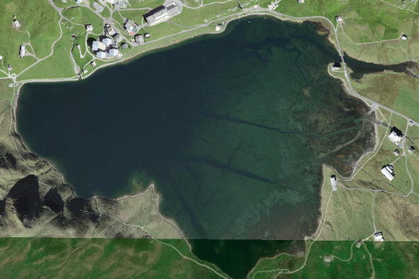 Immagine satellitare dei dintorni di Melchsee