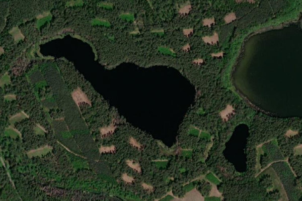 Immagine satellitare dei dintorni di Keszno