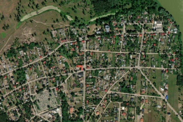 Immagine satellitare dei dintorni di Bug – Kamieńczyk / ujście Liwca (główki)
