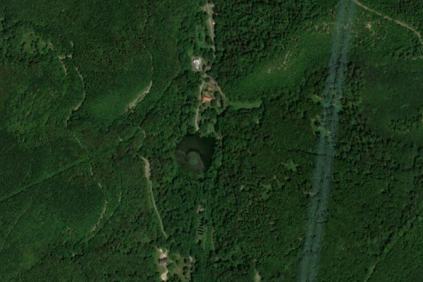 Immagine satellitare dei dintorni di Bükk NP (Szilvásvárad)