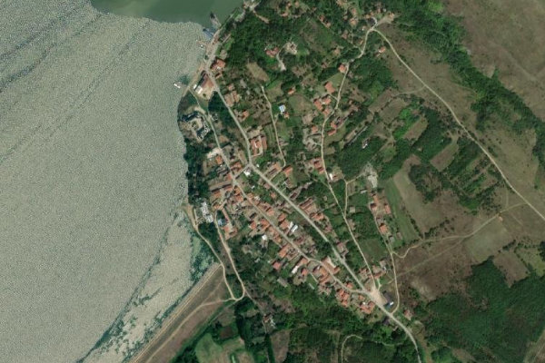 Immagine satellitare dei dintorni di Dunav – Ram