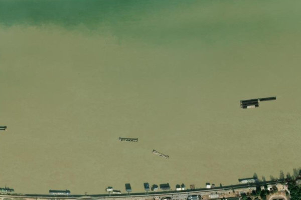 Immagine satellitare dei dintorni di Mirijevski (Belgrade)