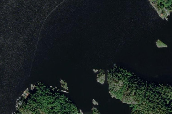 Immagine satellitare dei dintorni di Skolebukta