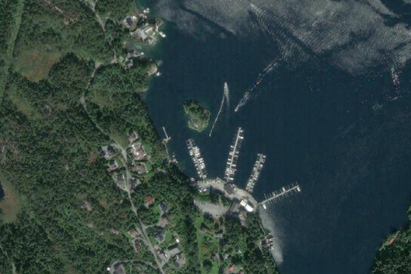 Immagine satellitare dei dintorni di Drange