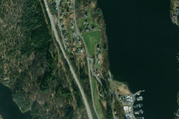 Immagine satellitare dei dintorni di Festtangen