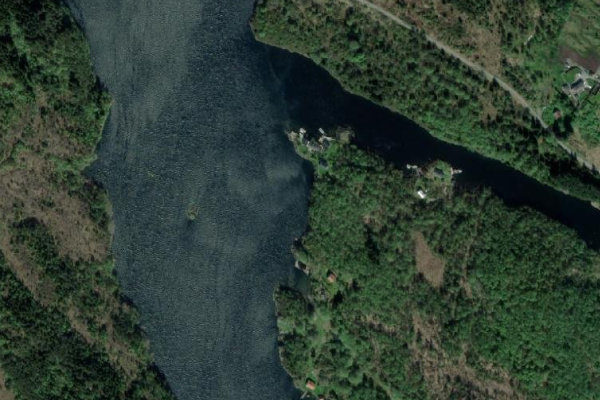 Immagine satellitare dei dintorni di Feste brygge
