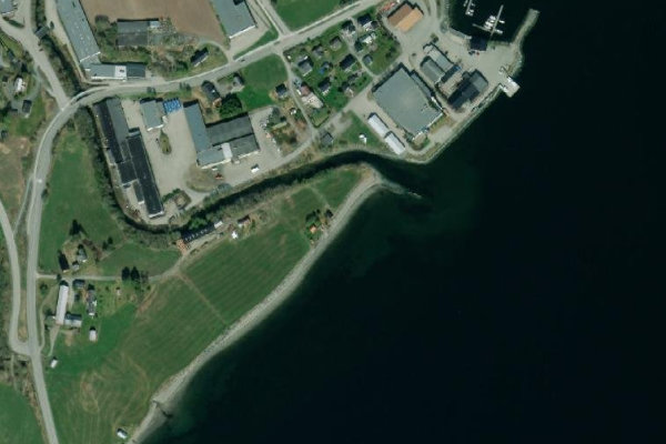 Immagine satellitare dei dintorni di Grandfjæra
