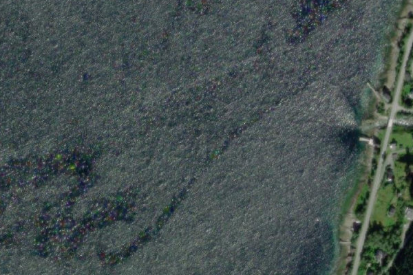 Immagine satellitare dei dintorni di Kjerringvika