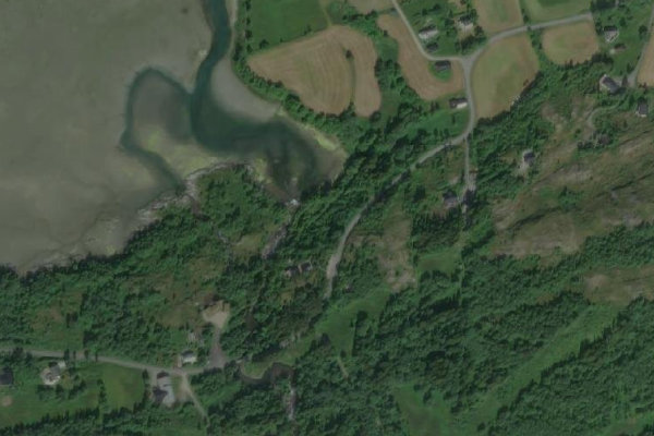 Immagine satellitare dei dintorni di Langnes