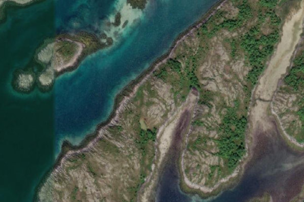 Immagine satellitare dei dintorni di Minnesosen