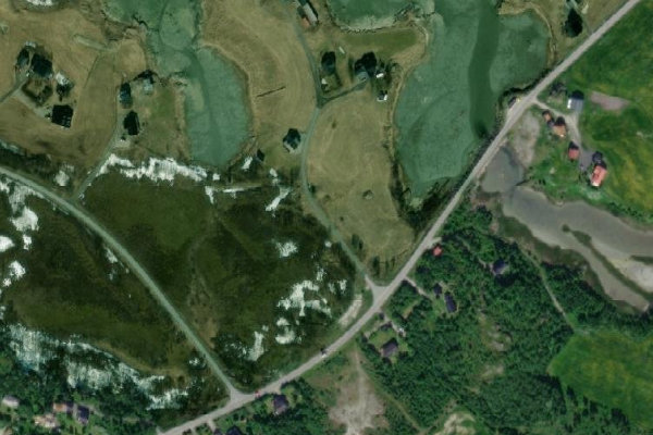 Immagine satellitare dei dintorni di Austein · costa