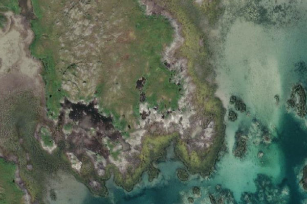 Immagine satellitare dei dintorni di Malnesvika