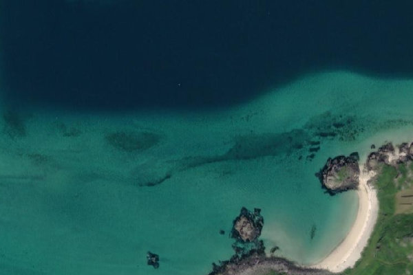 Immagine satellitare dei dintorni di Tangstad molo