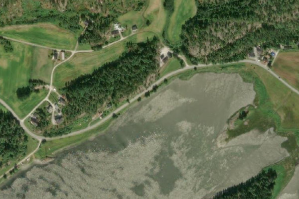 Immagine satellitare dei dintorni di Viset · costa