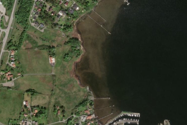 Immagine satellitare dei dintorni di Lindgrens Hamn