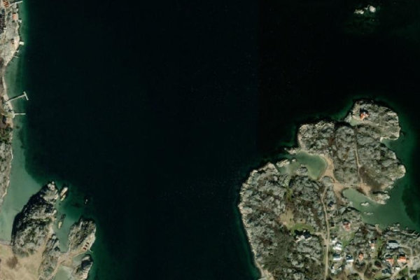 Immagine satellitare dei dintorni di Ramsvikskilen