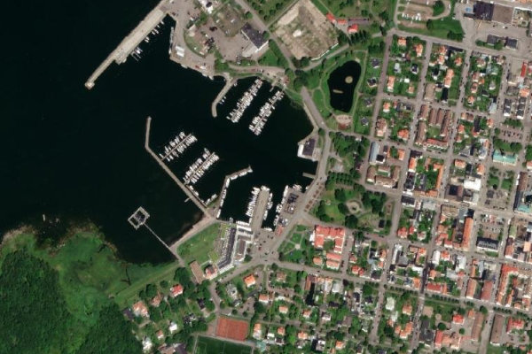 Immagine satellitare dei dintorni di Borgholm