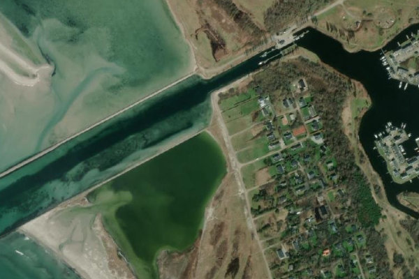 Immagine satellitare dei dintorni di Gåsehage Strand