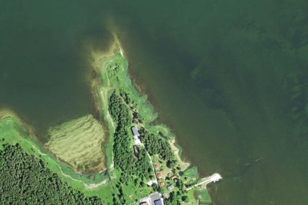 Immagine satellitare dei dintorni di Pullapää supelrand
