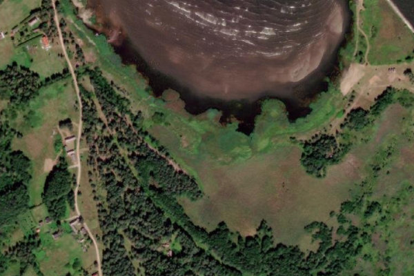 Immagine satellitare dei dintorni di Mahu supelrand