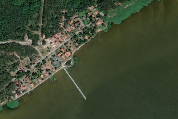 Immagine satellitare dei dintorni di Pervalkos Prieplauka
