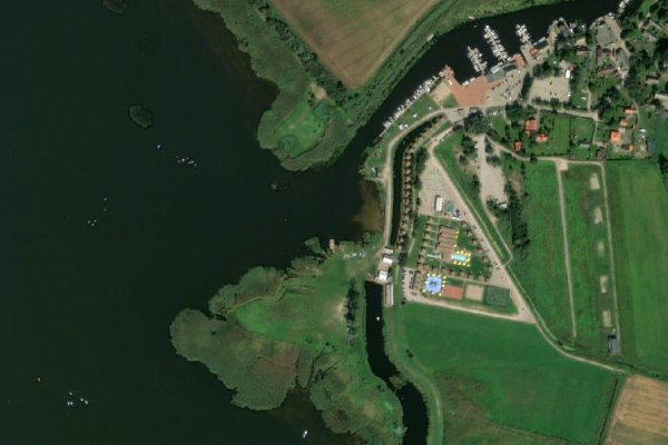 Immagine satellitare dei dintorni di Dreverna