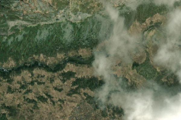 Immagine satellitare dei dintorni di Rivedalselva