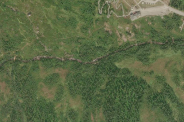 Immagine satellitare dei dintorni di Reipa