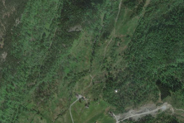 Immagine satellitare dei dintorni di Ådlandselva