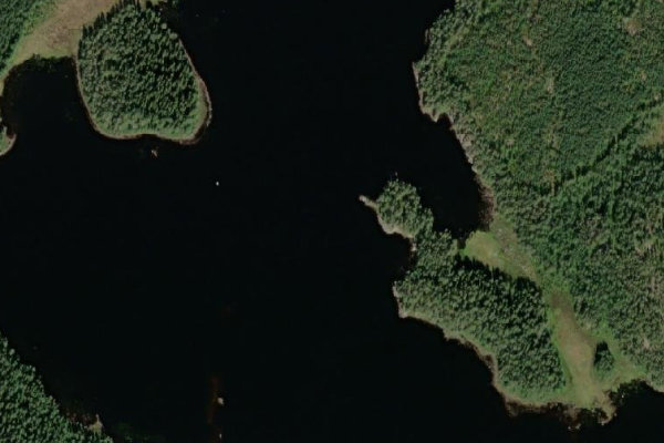 Immagine satellitare dei dintorni di Stensele Fvo