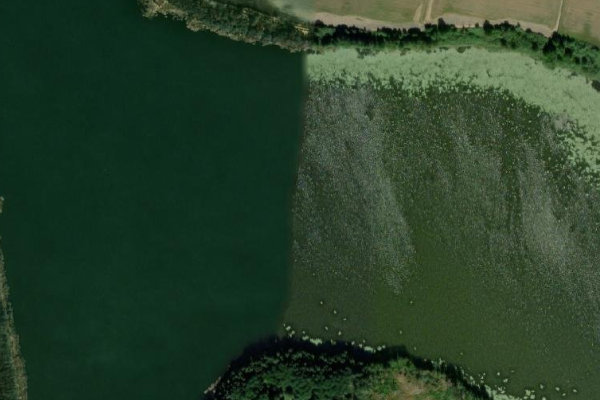 Immagine satellitare dei dintorni di Syningen