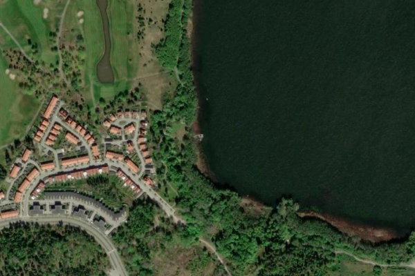 Immagine satellitare dei dintorni di Ullnasjön