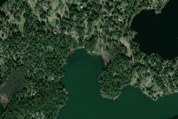 Immagine satellitare dei dintorni di Storsjön (Värmdö, Uppland)