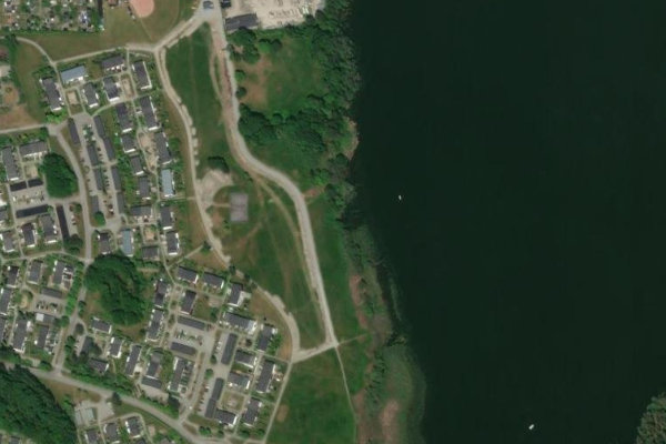 Immagine satellitare dei dintorni di Albysjön (Huddinge)