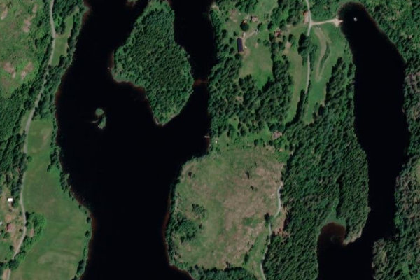 Immagine satellitare dei dintorni di Grann