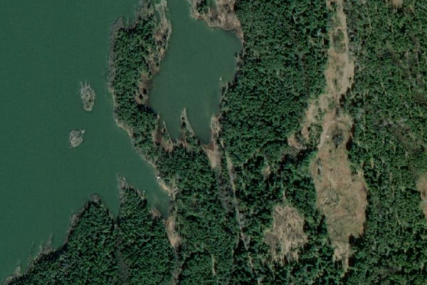 Immagine satellitare dei dintorni di Vänern – Prästvass