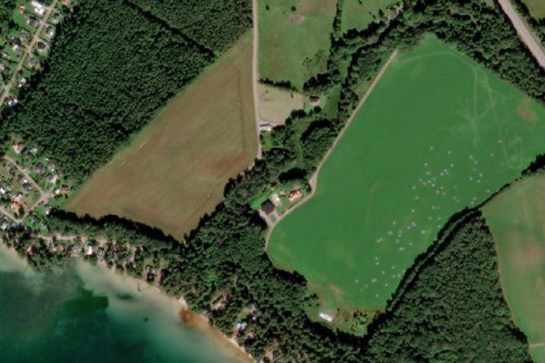 Immagine satellitare dei dintorni di Kärsbyån