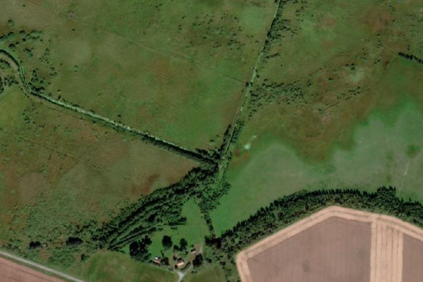 Immagine satellitare dei dintorni di Tåkern
