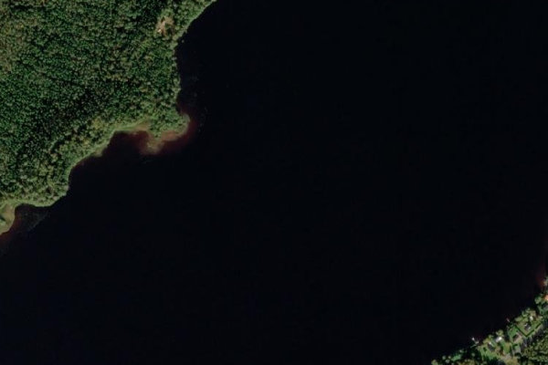 Immagine satellitare dei dintorni di Mulserydssjön