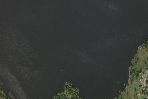 Immagine satellitare dei dintorni di Dalstorpasjön