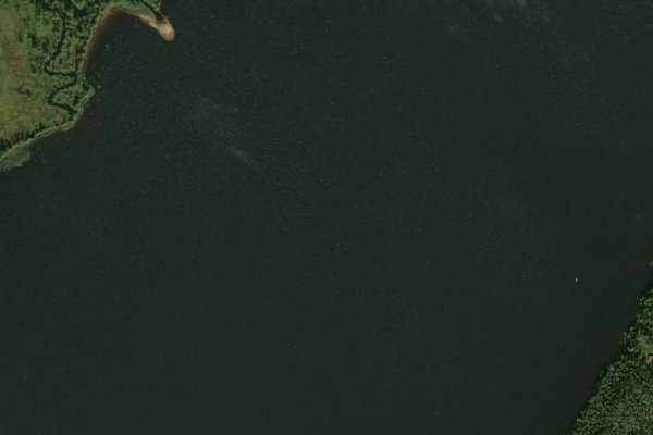 Immagine satellitare dei dintorni di Norra Gussjön