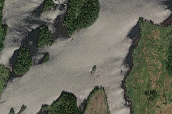 Immagine satellitare dei dintorni di Farssjö