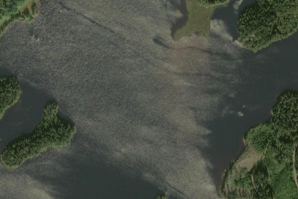 Immagine satellitare dei dintorni di Gräsken