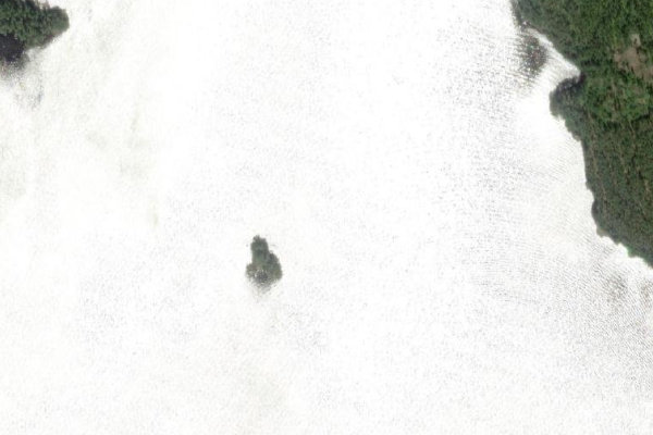 Immagine satellitare dei dintorni di Änghultasjön